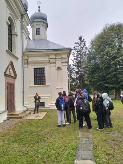 Młodzież z Sawina z wizytą w Wojsławicach